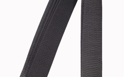 1st Kyu to 1st Dan – Half brown half black to Black belt