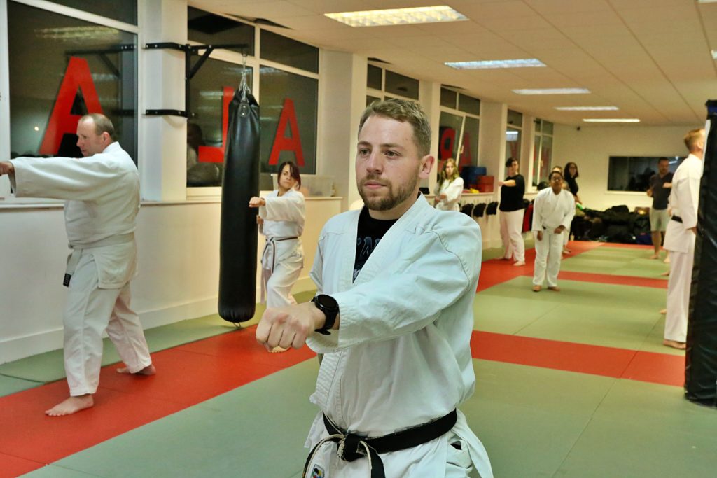 Adult karate classes Eastbourne